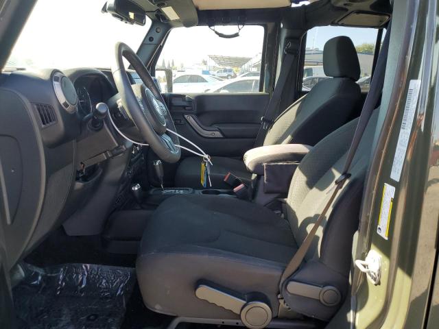 1C4BJWDG9FL696249 - 2015 JEEP WRANGLER U SPORT 绿色 照片 7