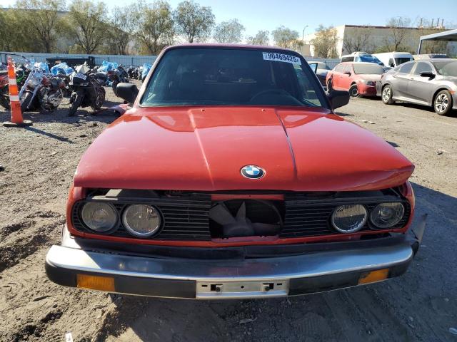 WBAAE6402G1702096 - 1986 BMW 325 E AUTOMATIC RED photo 5