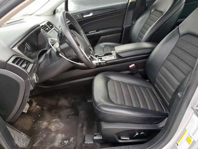 3FA6P0HDXJR240192 - 2018 FORD FUSION SE ვერცხლისფერი ფოტო 7