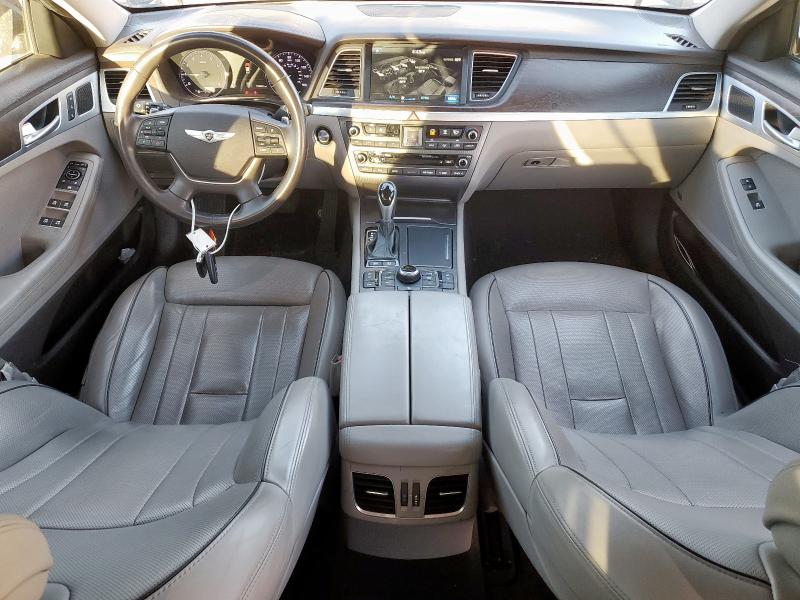 KMHGN4JE3GU130368 - 2016 HYUNDAI GENESIS 3.8L 黑色 照片 8