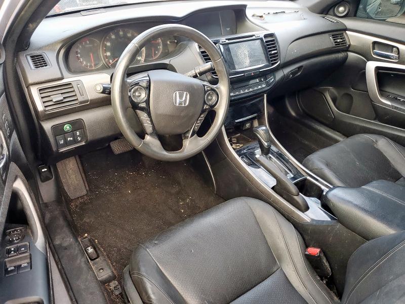 1HGCT2B01GA007445 - 2016 HONDA ACCORD TOURING SILVER photo 8