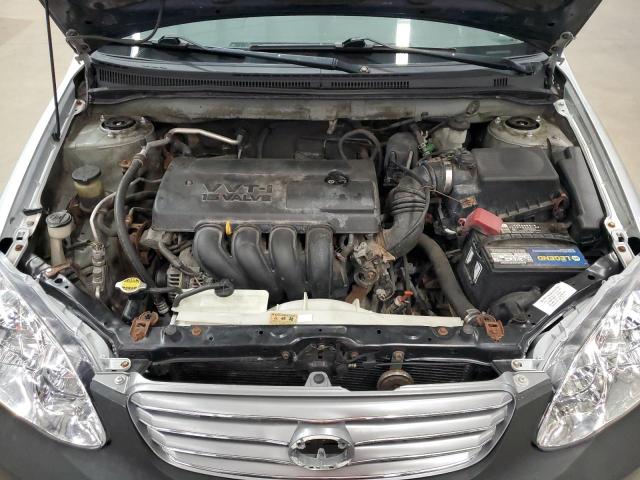 2T1BR32E73C026646 - 2003 TOYOTA COROLLA CE SILVER photo 11
