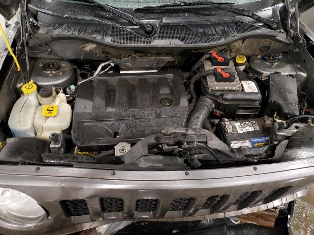 1J4NF1GB5BD263804 - 2011 JEEP PATRIOT SPORT GRAY photo 12