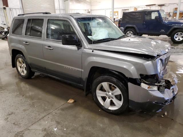 1J4NF1GB5BD263804 - 2011 JEEP PATRIOT SPORT GRAY photo 4
