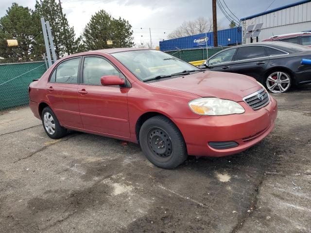 1NXBR32E37Z903542 - 2007 TOYOTA COROLLA CE MAROON photo 4