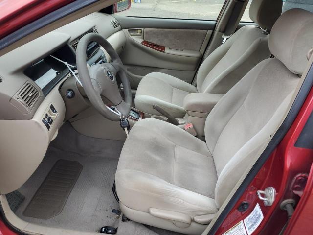 1NXBR32E37Z903542 - 2007 TOYOTA COROLLA CE MAROON photo 7