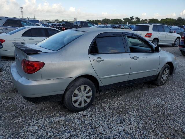 1NXBR38E44Z250089 - 2004 TOYOTA COROLLA CE Silber Foto 3