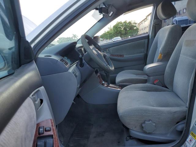 1NXBR38E44Z250089 - 2004 TOYOTA COROLLA CE Silber Foto 7