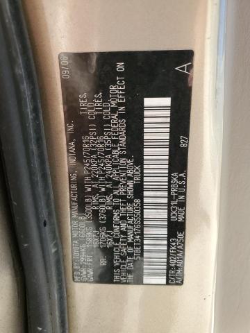 5TBET34176S550358 - 2006 TOYOTA TUNDRA DOUBLE CAB SR5 TAN photo 12