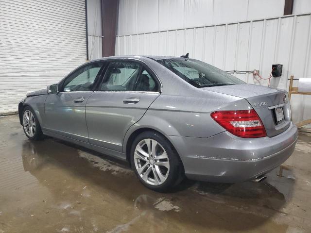 WDDGF8BB9CA630890 - 2012 MERCEDES-BENZ C 300 4MATIC SILVER photo 2