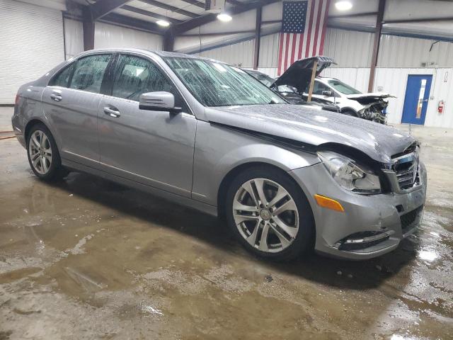 WDDGF8BB9CA630890 - 2012 MERCEDES-BENZ C 300 4MATIC SILVER photo 4