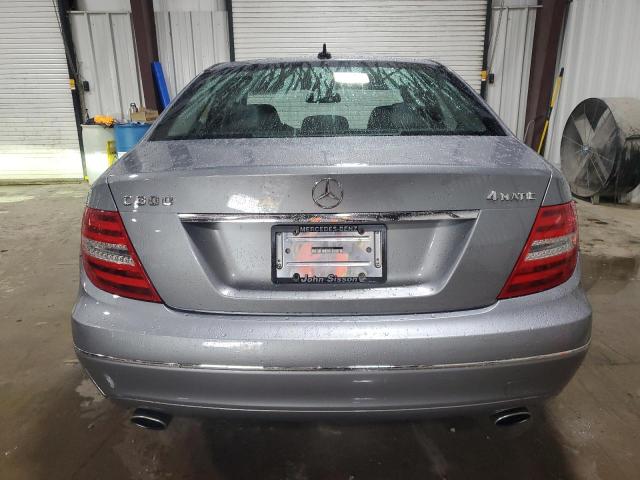 WDDGF8BB9CA630890 - 2012 MERCEDES-BENZ C 300 4MATIC SILVER photo 6