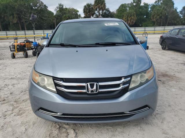 5FNRL5H46EB073529 - 2014 HONDA ODYSSEY EX BLUE photo 5