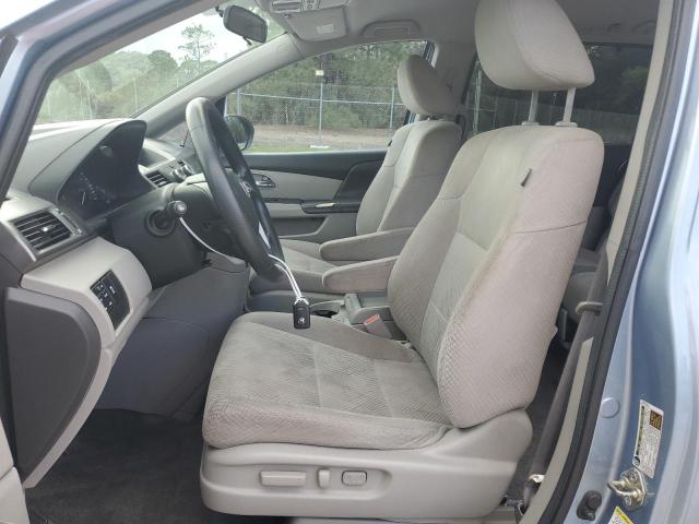5FNRL5H46EB073529 - 2014 HONDA ODYSSEY EX BLUE photo 7