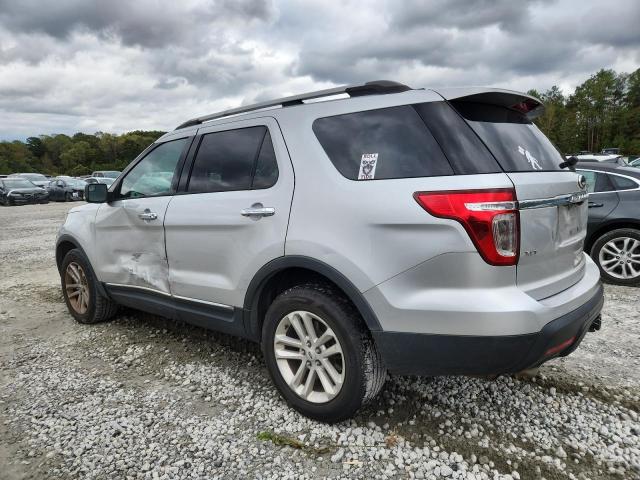 1FM5K8D89EGC18768 - 2014 FORD EXPLORER XLT SILVER photo 2