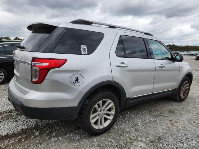 1FM5K8D89EGC18768 - 2014 FORD EXPLORER XLT SILVER photo 3