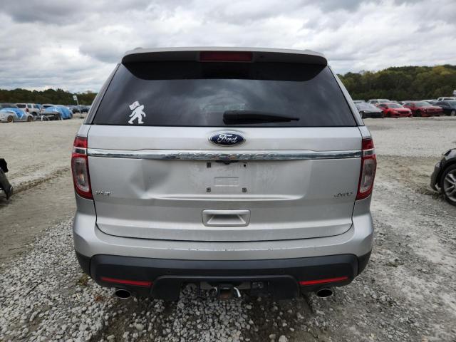 1FM5K8D89EGC18768 - 2014 FORD EXPLORER XLT SILVER photo 6