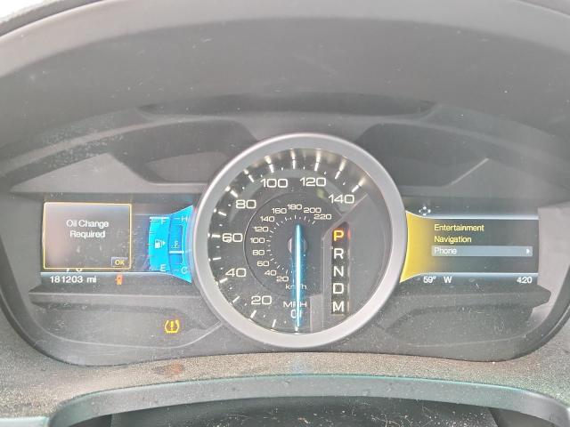 1FM5K8D89EGC18768 - 2014 FORD EXPLORER XLT SILVER photo 9