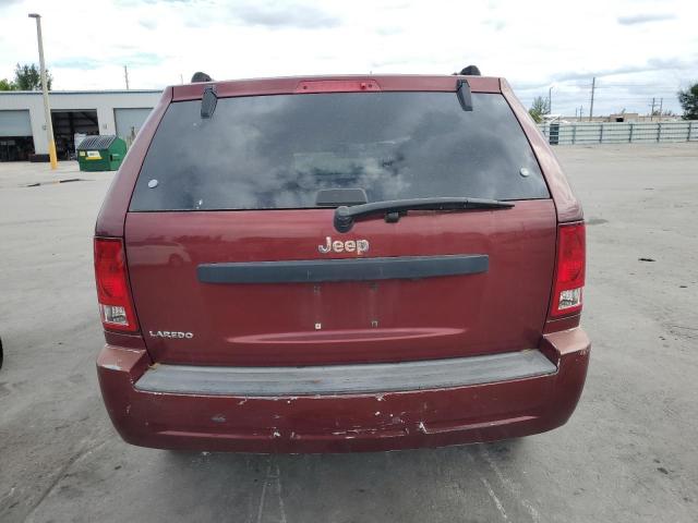 1J8GS48K07C597562 - 2007 JEEP GRAND CHER LAREDO BURGUNDY photo 6