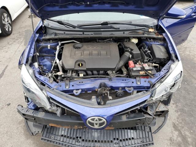 2T1BURHE2JC027015 - 2018 TOYOTA COROLLA L 蓝色 照片 11