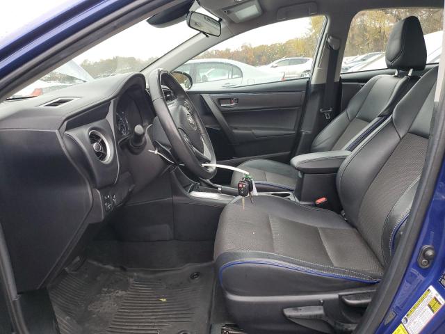 2T1BURHE2JC027015 - 2018 TOYOTA COROLLA L 蓝色 照片 7