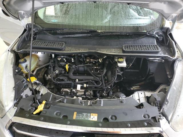 1FMCU9GD9JUA06268 - 2018 FORD ESCAPE SE Srebrny zdjęcie 12