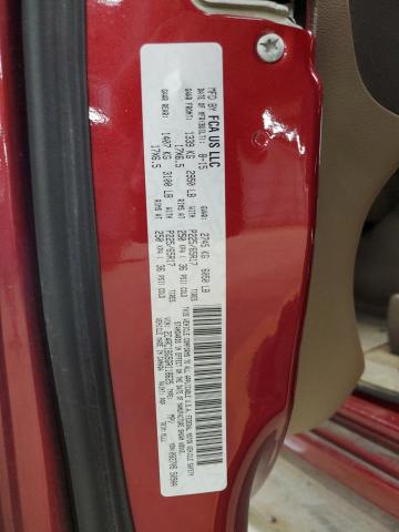 2C4RC1BG5GR118625 - 2016 CHRYSLER TOWN & COU TOURING 勃艮第红 照片 13