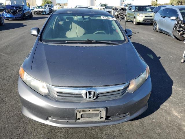 2HGFB2F66CH574003 - 2012 HONDA CIVIC HF GRAY photo 5