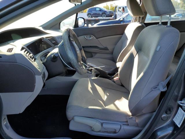 2HGFB2F66CH574003 - 2012 HONDA CIVIC HF GRAY photo 7