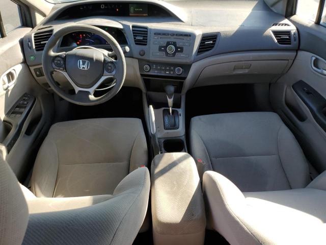 2HGFB2F66CH574003 - 2012 HONDA CIVIC HF GRAY photo 8