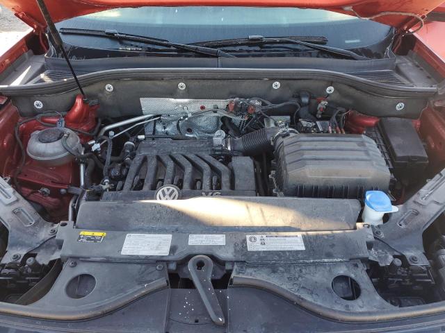 1V2YE2CA7LC228115 - 2020 VOLKSWAGEN ATLAS CROS SE RED photo 12