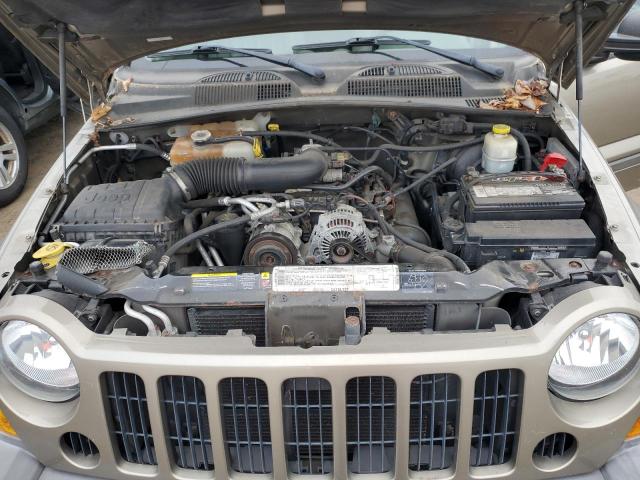 1J4GL48K96W151065 - 2006 JEEP LIBERTY SPORT TAN photo 12