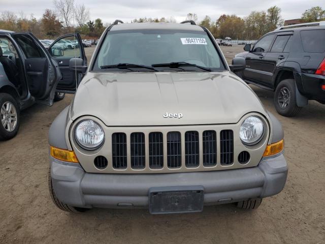 1J4GL48K96W151065 - 2006 JEEP LIBERTY SPORT TAN photo 5