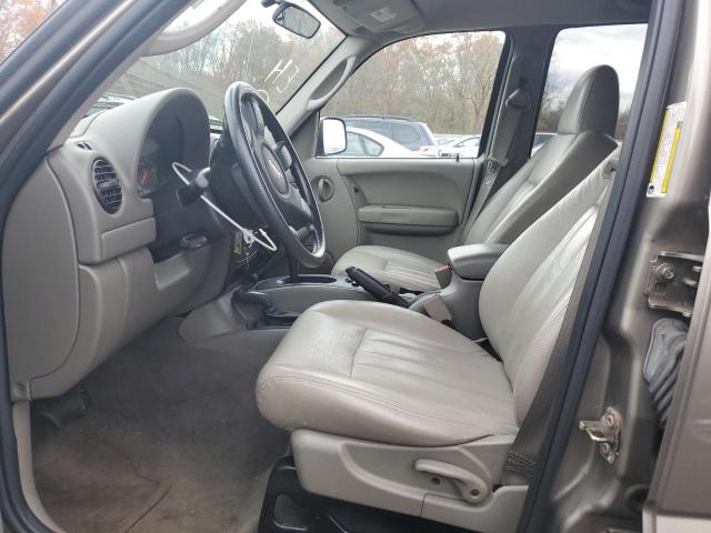 1J4GL48K96W151065 - 2006 JEEP LIBERTY SPORT TAN photo 7