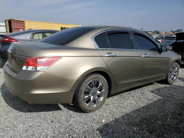 1HGCP36889A040021 - 2009 HONDA ACCORD EXL GOLD photo 3