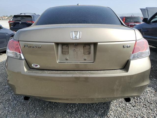 1HGCP36889A040021 - 2009 HONDA ACCORD EXL GOLD photo 6