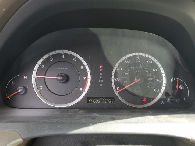 1HGCP36889A040021 - 2009 HONDA ACCORD EXL GOLD photo 9