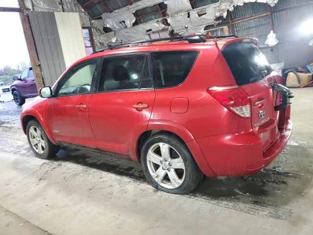 JTMBD32V175051401 - 2007 TOYOTA RAV4 SPORT RED photo 2