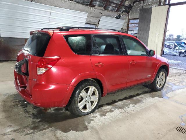JTMBD32V175051401 - 2007 TOYOTA RAV4 SPORT RED photo 3