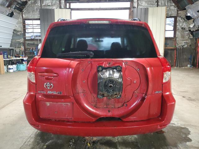 JTMBD32V175051401 - 2007 TOYOTA RAV4 SPORT RED photo 6