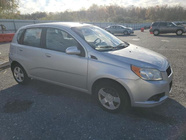 KL1TD6DE6BB156830 - 2011 CHEVROLET AVEO LS SILVER photo 4