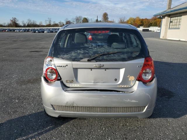 KL1TD6DE6BB156830 - 2011 CHEVROLET AVEO LS SILVER photo 6