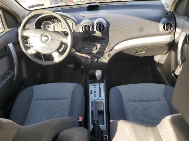 KL1TD6DE6BB156830 - 2011 CHEVROLET AVEO LS SILVER photo 8