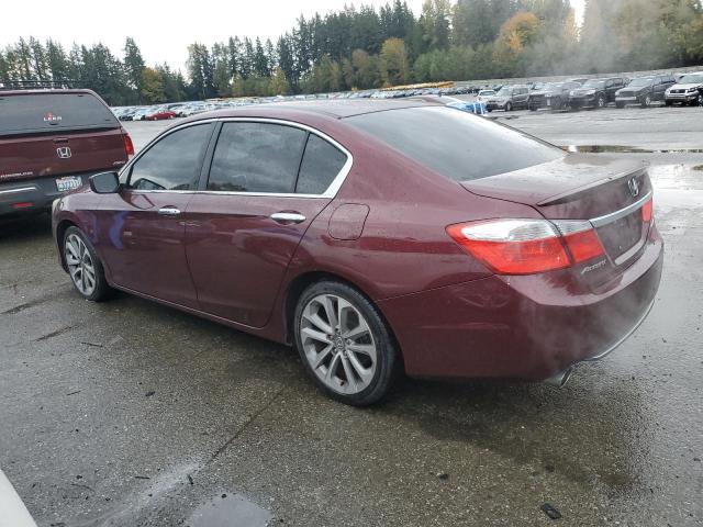 1HGCR2F51DA093646 - 2013 HONDA ACCORD SPORT 红色 照片 2