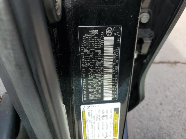 2T1KR32E26C585803 - 2006 TOYOTA COROLLA MA XR BLACK photo 12