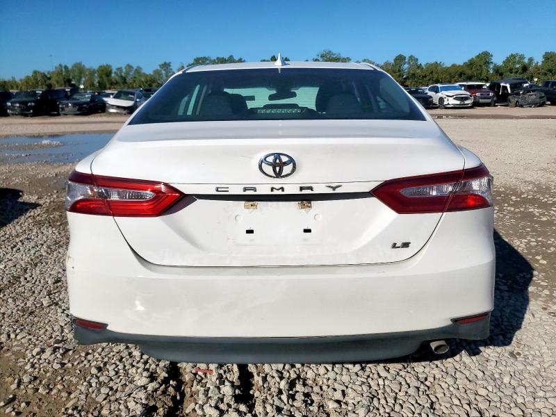 4T1B11HK6KU773628 - 2019 TOYOTA CAMRY L Ağ foto 6
