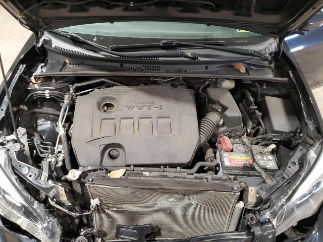 2T1BURHE2JC049855 - 2018 TOYOTA COROLLA L შავი ფოტო 11