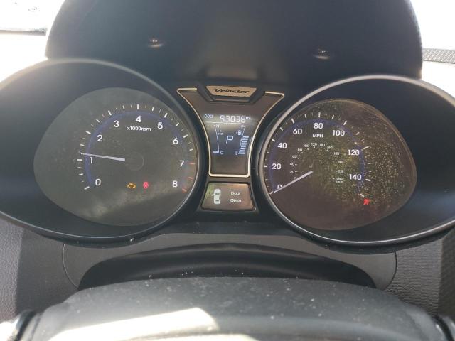 KMHTC6AE2FU221985 - 2015 HYUNDAI VELOSTER TURBO ORANGE photo 9