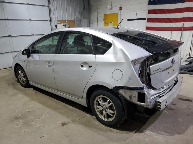 JTDKN3DU2B0288101 - 2011 TOYOTA PRIUS 银色 照片 2