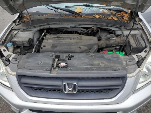 2HKYF18523H611694 - 2003 HONDA PILOT EXL SILVER photo 12